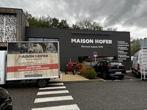Nouveau magasin à Saint-Genis-Pouilly