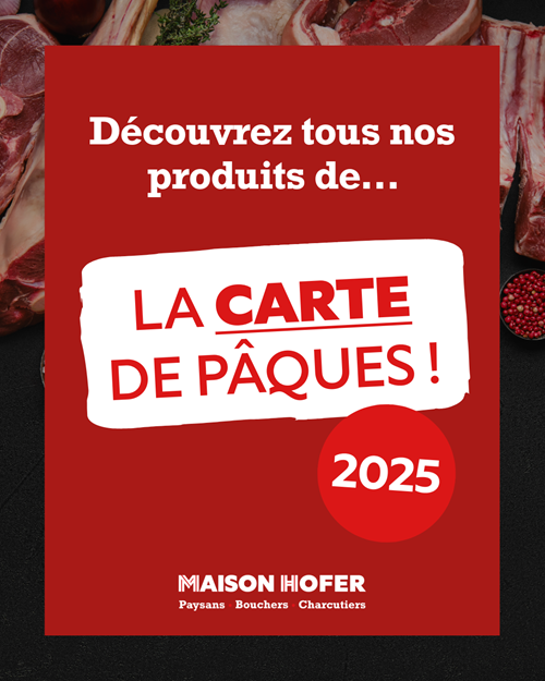 Commandez votre viande pour Pâques... Et pas que ! 😋